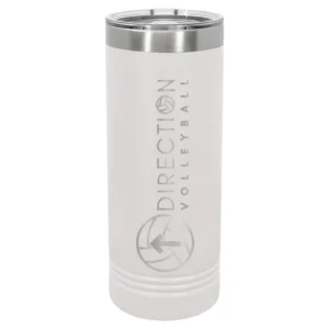 Direction Volleyball Skinny Tumbler