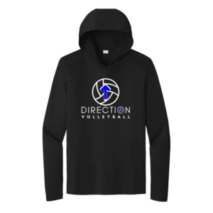 Large Logo UV Performance Long Sleeve Hooded Tee