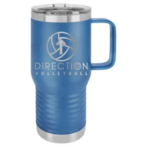 Direction Volleyball Travel Mug