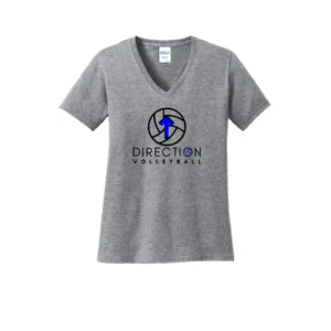 Large Logo Ladies V-Neck