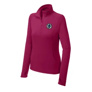 Direction Volleyball Embroidered Ladies Quarter Zip