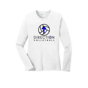 Large Logo Color Printed Ladies Long Sleeves