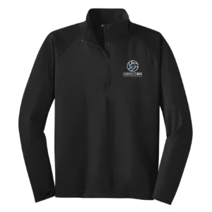 Large Logo Embroidered Tall Quarter Zip