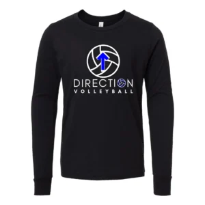 Large Logo Color Printed Youth Long Sleeves