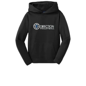 Small Logo Embroidered Youth Hoodie