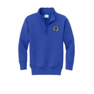 Direction Volleyball Embroidered Youth Quarter Zip