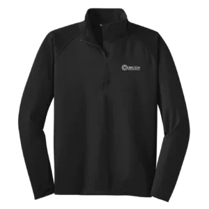 Small Logo Embroidered Tall Quarter Zip