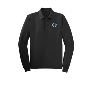 Direction Volleyball Embroidered Tall Long Sleeve Polo