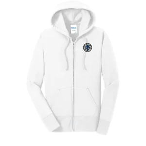 Direction Volleyball Embroidered Ladies Full Zip Hoodie