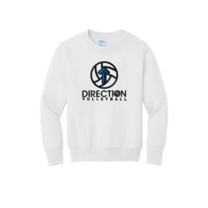 Large Logo Embroidered Youth Sweatshirt