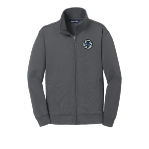 Direction Volleyball Embroidered Youth Full Zip Hoodie