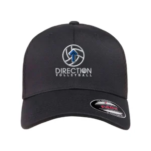 Large Logo Embroidered Adult Fitted Hat