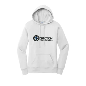 Small Logo Embroidered Ladies Hoodie