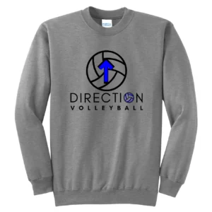 Large Logo Color Printed Adult Sweatshirt