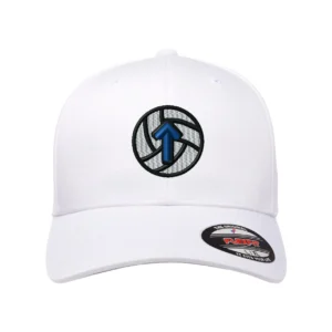 Direction Volleyball Embroidered Adult Fitted Hat